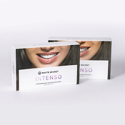 WHITE SECRET Отбеливающие полоски Intenso 14 саше 28 полосок  купить недорого в интернет магазине Beauty Prof с доставкой по Хабаровску и регионам России