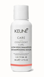 KEUNE Care Curl Шампунь бессульфатный очищающий для кудрявых волос 80 мл  купить недорого в интернет магазине Beauty Prof с доставкой по Хабаровску и регионам России