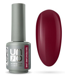 UNO Pedicure Line Гель-лак однофазный 120 бордовый 8 мл купить недорого в интернет магазине Beauty Prof с доставкой по Хабаровску и регионам России