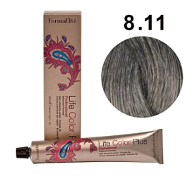 FARMAVITA Life Color Plus  8.11 светлый  интенсивный блондин пепел 100 мл купить недорого в интернет магазине Beauty Prof с доставкой по Хабаровску и регионам России