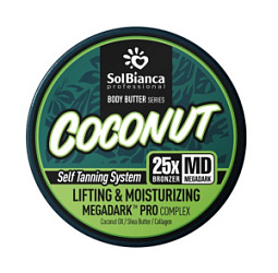 SOL BIANCA Баттер-автозагар для тела Coconut 25*150 мл купить недорого в интернет магазине Beauty Prof с доставкой по Хабаровску и регионам России
