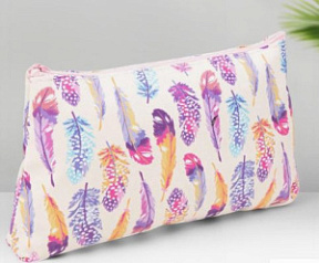 NEW! Косметичка универсальная Перышко 18*1,5*10см 5570201 купить недорого в интернет магазине Beauty Prof с доставкой по Хабаровску и регионам России