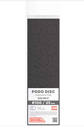 Nippon Nippers Сменные файлы для пододисков вспененная основа 100 грит 25 мм 14 шт  купить недорого в интернет магазине Beauty Prof с доставкой по Хабаровску и регионам России