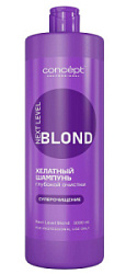 CONCEPT Next Level Blond Шампунь хелатный глубокой очистки 1000 мл купить недорого в интернет магазине Beauty Prof с доставкой по Хабаровску и регионам России
