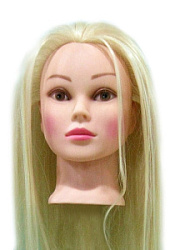 JESS NAIL Голова искусственная тренировочная №613 55 см  купить недорого в интернет магазине Beauty Prof с доставкой по Хабаровску и регионам России