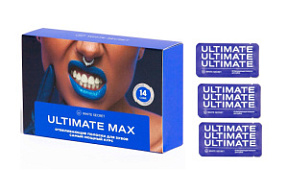 WHITE SECRET Отбеливающие полоски Ultimate Max 14 саше 28 полосок  купить недорого в интернет магазине Beauty Prof с доставкой по Хабаровску и регионам России
