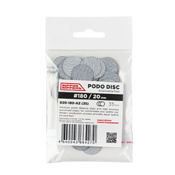 Nippon Nippers Сменные файлы для пододисков 180 грит 20 мм 35 шт  купить недорого в интернет магазине Beauty Prof с доставкой по Хабаровску и регионам России